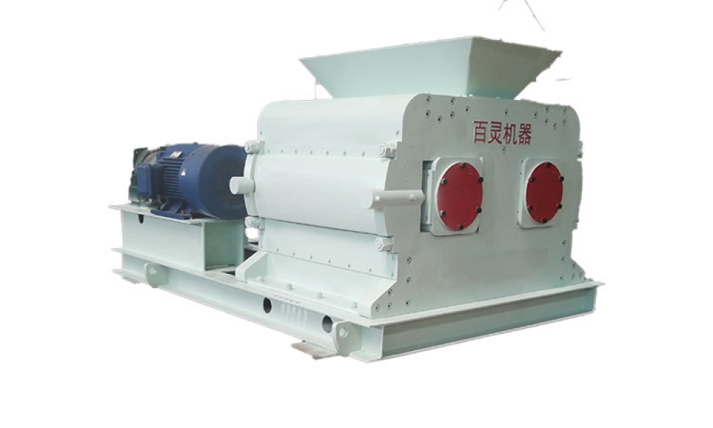 Granite Limestone talc cobble stone Double Tooth Roller Crushing plant